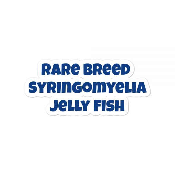 Bubble-free stickers:Rare Breed  Syringomyelia Jelly Fish - Image 3