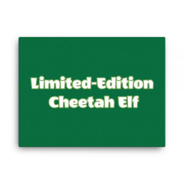 Canvas: Limited-Edition Cheetah Elf - Image 5