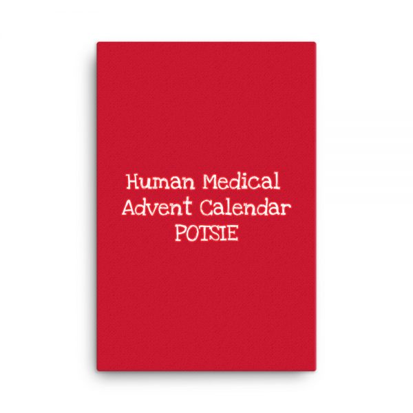 Canvas: Human Medical Advent Calendar POTSIE - Image 6