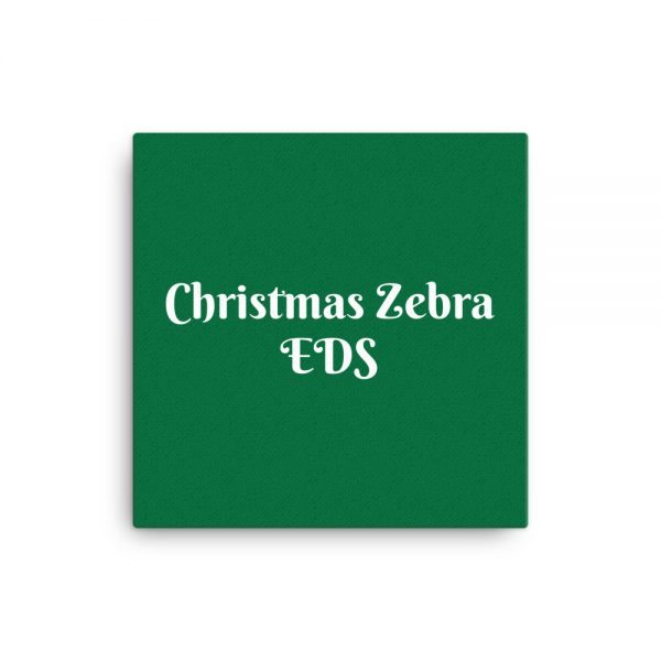 Canvas: Christmas Zebra EDS - Image 3