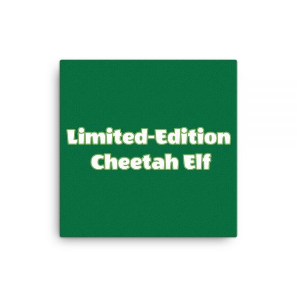 Canvas: Limited-Edition Cheetah Elf - Image 3