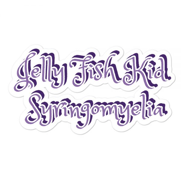 Bubble-free stickers:Jelly Fish Kid Syringomyelia - Image 3