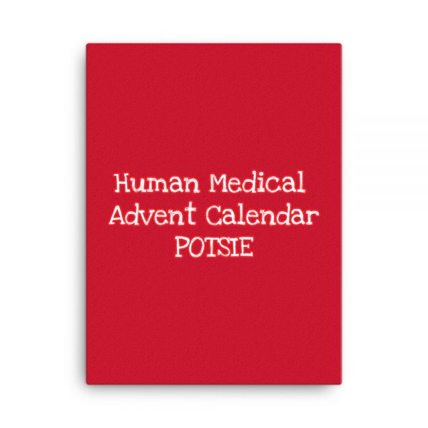 Canvas: Human Medical Advent Calendar POTSIE - Image 5