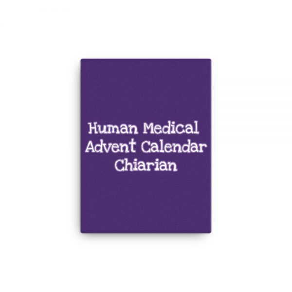 Canvas: Human Medical Advent Calendar Chiarian - Image 2