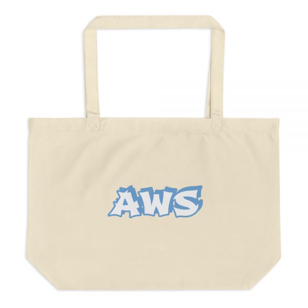 Large organic tote bag: AWS - Image 3