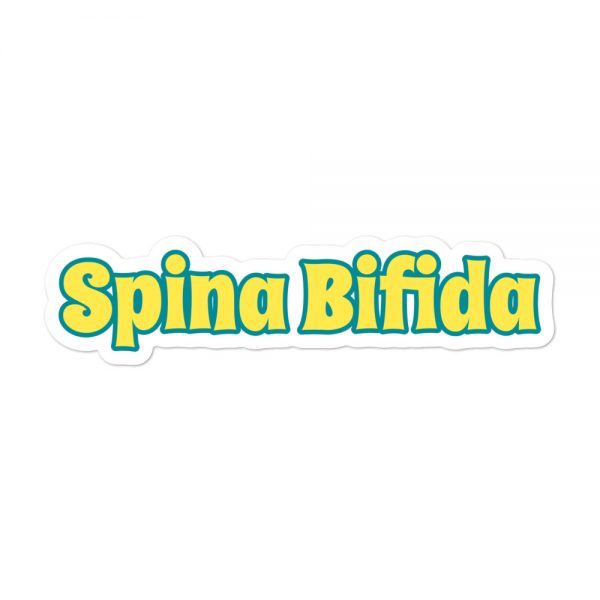 Bubble-free stickers:Spina Bifida - Image 3