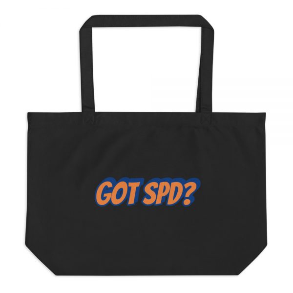 Large organic tote bag: Got SPD? - Image 2