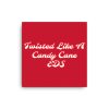 Canvas:  Twisted like a Candy Cane EDS