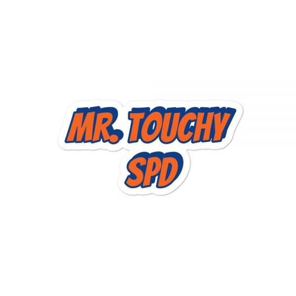 Bubble-free stickers: Mr. Touchy SPD - Image 2