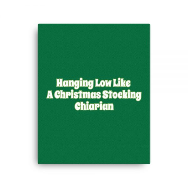 Canvas: Hanging Low Like A Christmas Stocking Chiarian - Image 4