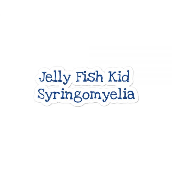 Bubble-free stickers:Jelly Fish Kid Syringomyelia - Image 2