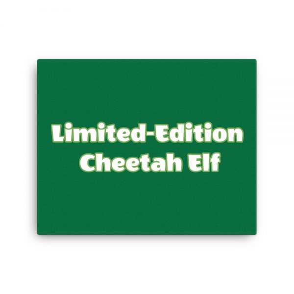 Canvas: Limited-Edition Cheetah Elf - Image 4