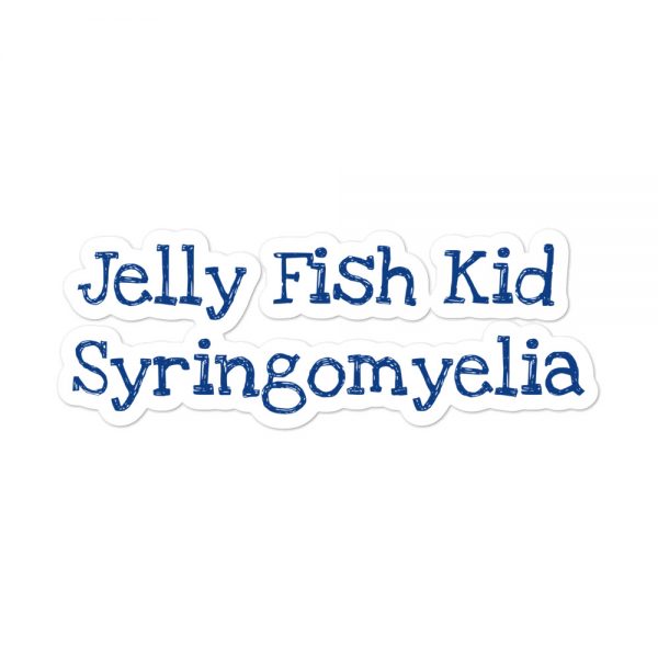 Bubble-free stickers:Jelly Fish Kid Syringomyelia - Image 3