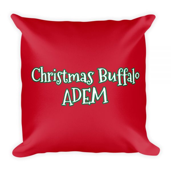 Basic Pillow: Christmas Buffalo ADEM - Image 3