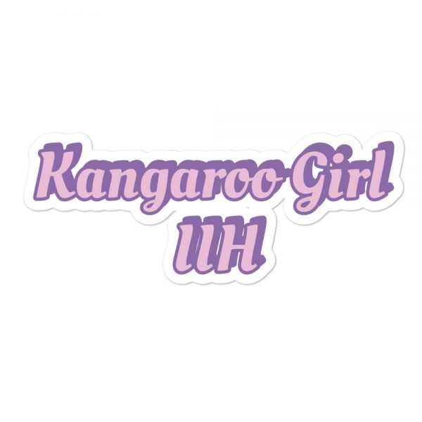 Bubble-free stickers:Kangaroo Girl  IIH - Image 3