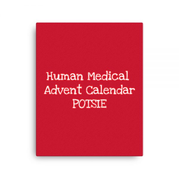 Canvas: Human Medical Advent Calendar POTSIE - Image 4