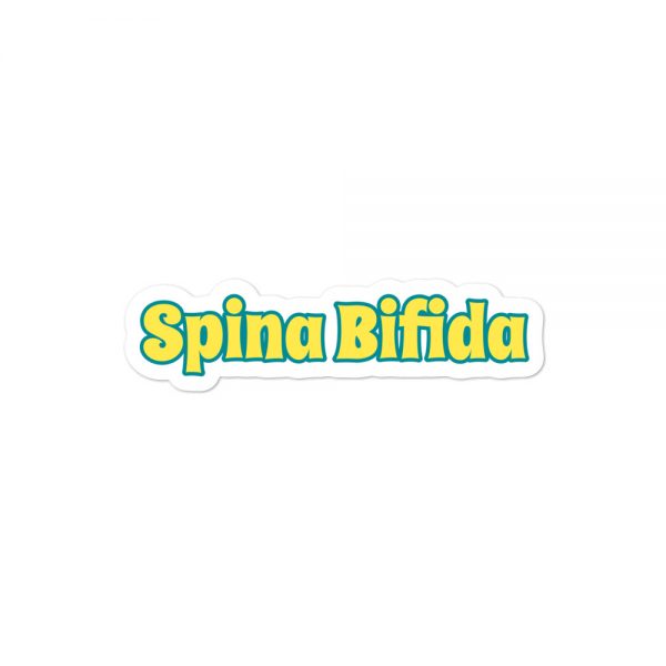 Bubble-free stickers:Spina Bifida - Image 2