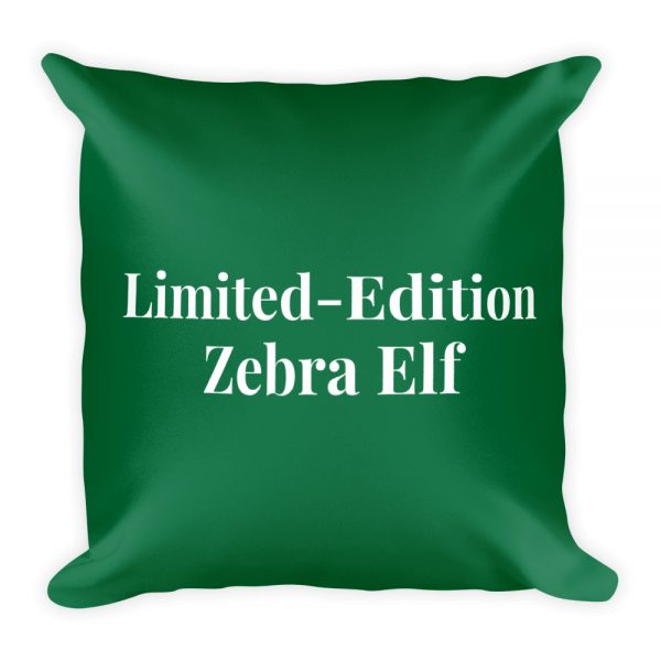 Basic Pillow: Limited-Edition Zebra Elf - Image 3