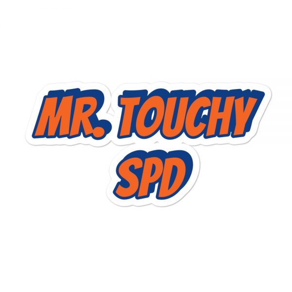 Bubble-free stickers: Mr. Touchy SPD - Image 3