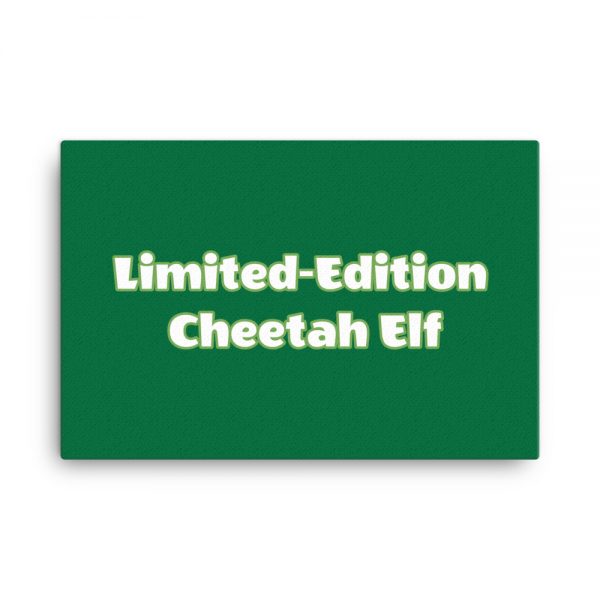 Canvas: Limited-Edition Cheetah Elf - Image 6