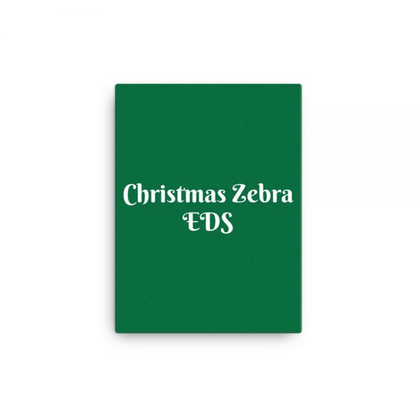 Canvas: Christmas Zebra EDS - Image 2