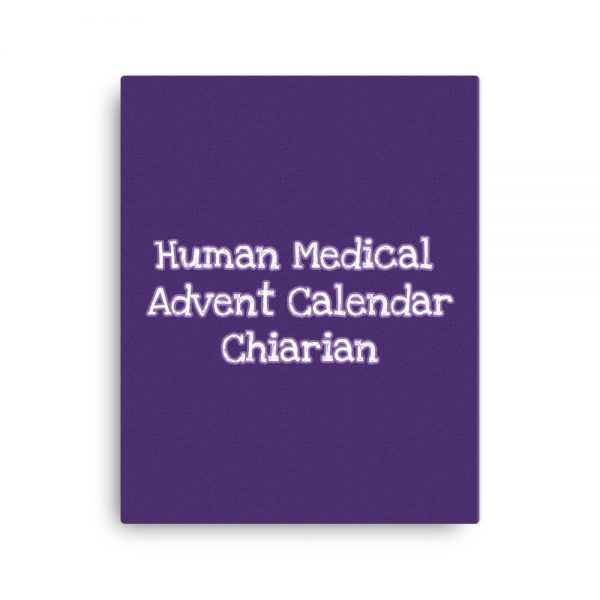 Canvas: Human Medical Advent Calendar Chiarian - Image 4