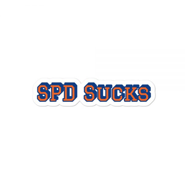 Bubble-free stickers:SPD Sucks - Image 2