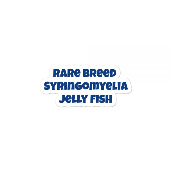 Bubble-free stickers:Rare Breed  Syringomyelia Jelly Fish - Image 2