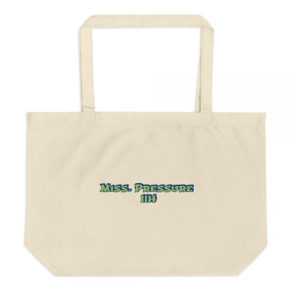 Large organic tote bag:Miss. Pressure IIH - Image 3