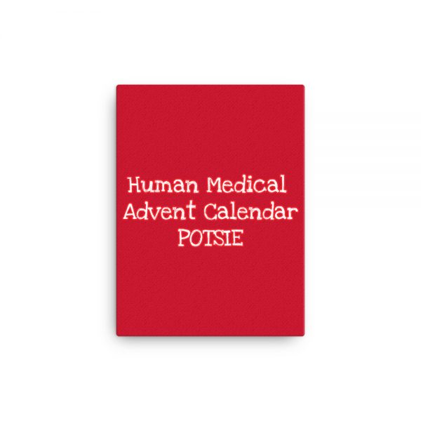 Canvas: Human Medical Advent Calendar POTSIE - Image 2