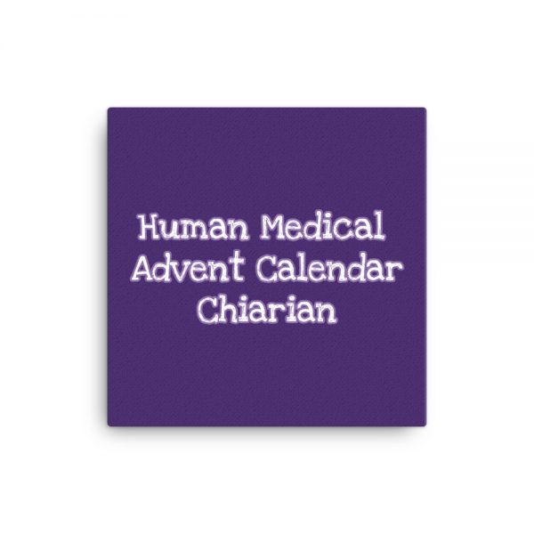 Canvas: Human Medical Advent Calendar Chiarian - Image 3