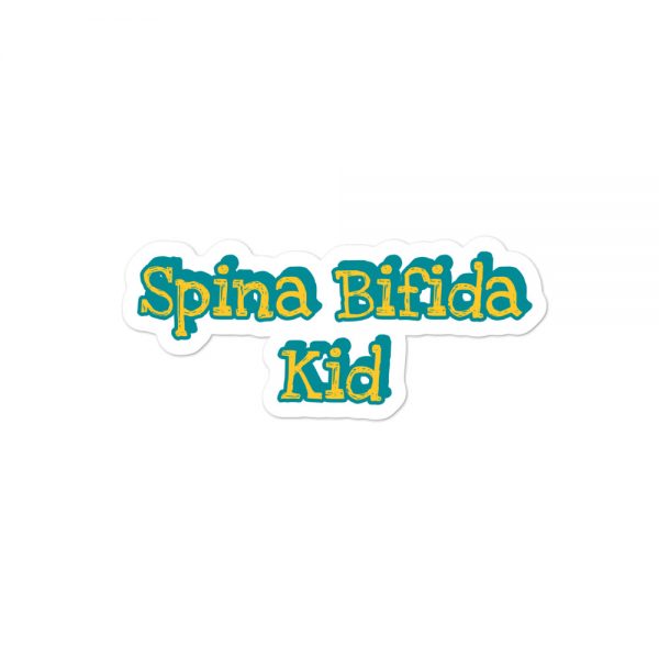 Bubble-free stickers:Spina Bifida Kid - Image 2