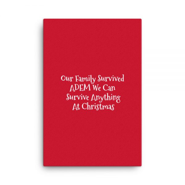 Canvas: Our Family Survived ADEM We Can Survive Anything At Christmas - Image 6