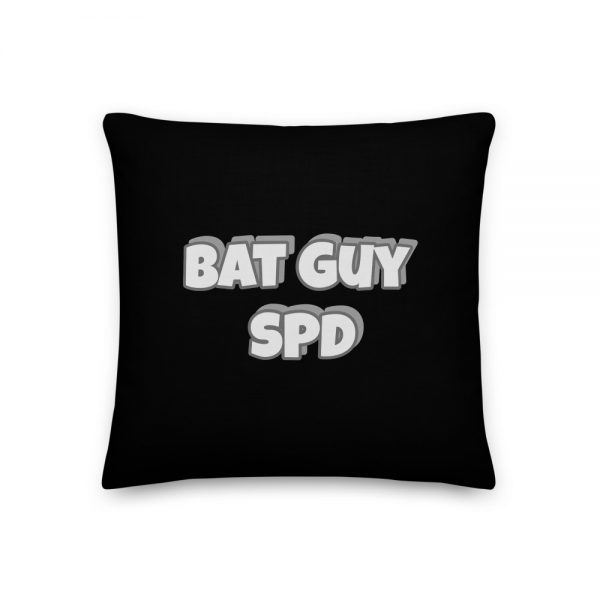 Premium Pillow:Bat Guy SPD - Image 3