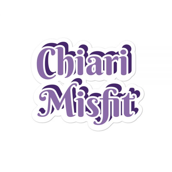 Bubble-free stickers: Chiari Misfit - Image 3